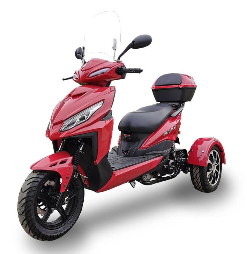 Mojo 150cc Street Trike, Automatic, Disc Brakes, Aluminum Wheels, Trunk and Windshield Included - Image 4