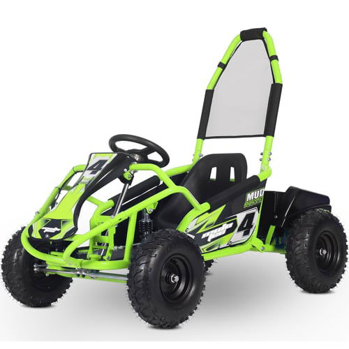 Interceptor Kids Electric Go Kart, 48v 1000w, Full Suspension, Ages 8 and up - Image 3