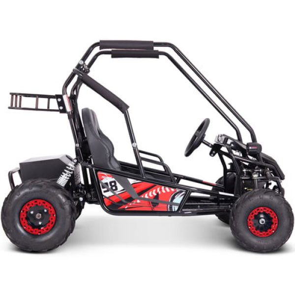 Interceptor XL Electric Go Kart, 60v 2000w, Full Suspension, Bluetooth Speakers