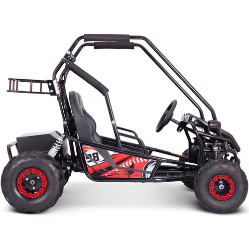 Interceptor XL Electric Go Kart, 60v 2000w, Full Suspension, Bluetooth Speakers
