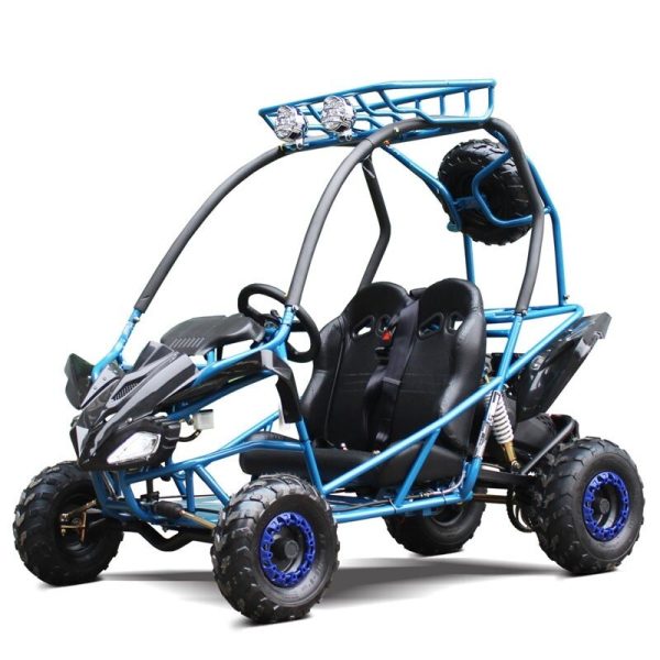 PGO 200GVS Kids Gas Go Kart, 196cc 6.5HP, Electric Start, Ages 8+