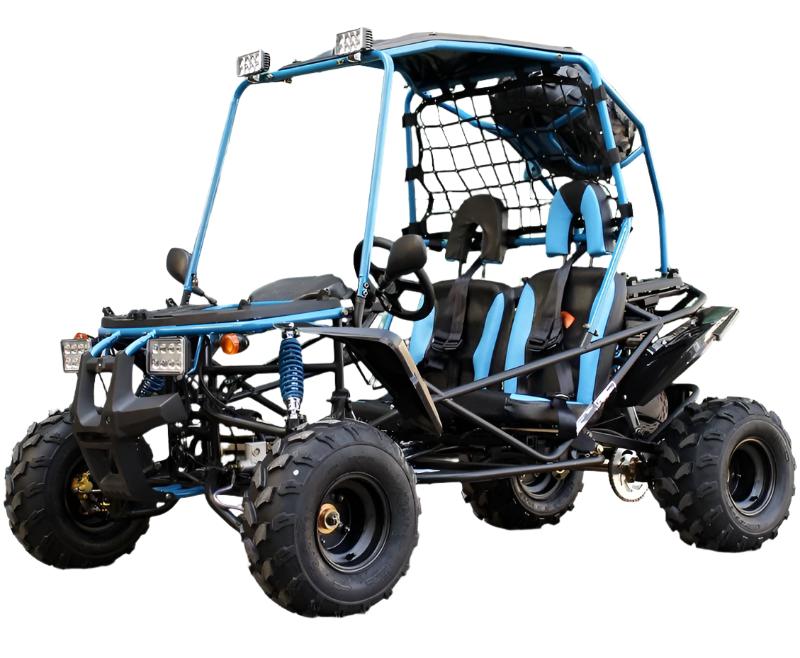 Pathfinder Mid-Size Kids Go Kart, 208cc 7.5HP, Electric Start, Reverse - Image 2