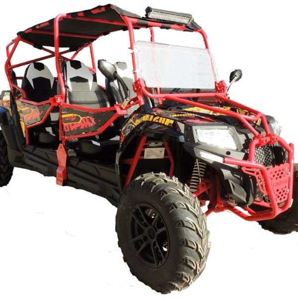 Predator 400XL 4-Seater UTV Side-by-Side, Electric Start, Shaft-Drive Automatic with Reverse, Ages 16 and up