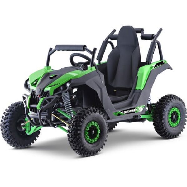 Raider Kids Electric UTV, 48v 1200w Shaft Drive Motor, Full Suspension, Ages 12 and up