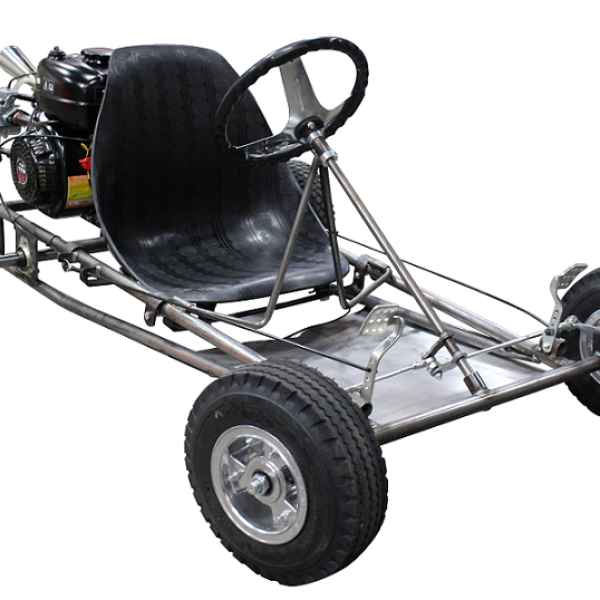 Road Rocket Go Kart **KIT**, Aluminum Tri-star Wheels