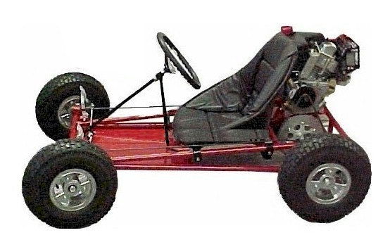 Road Rocket Go Kart Kit, Aluminum Tri-star Wheels - Image 2