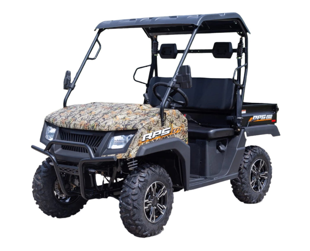 SSV 200 EFI UTV Side-by-Side, Automatic with Reverse, Deluxe Alloy Wheels, Dump Bed, Fully Assembled - Image 2