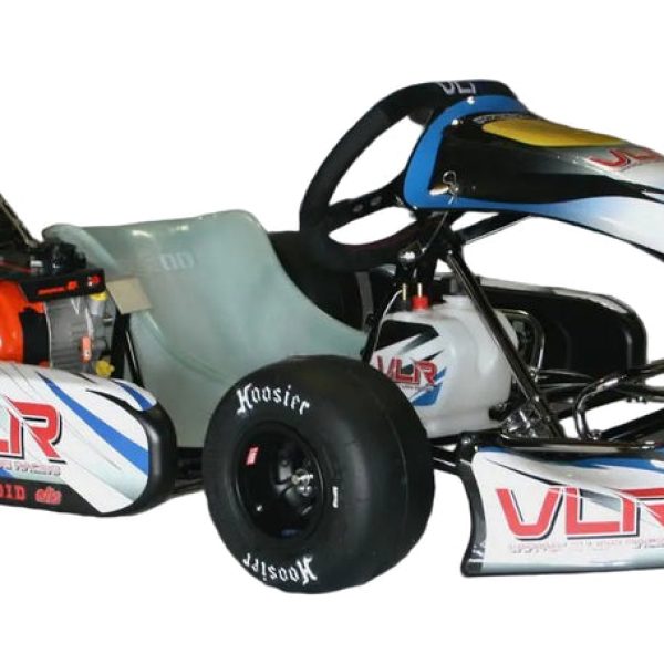 Sapphire Cadet Kart, Briggs LO206, Hilliard Flame Clutch, Magnesium Wheels