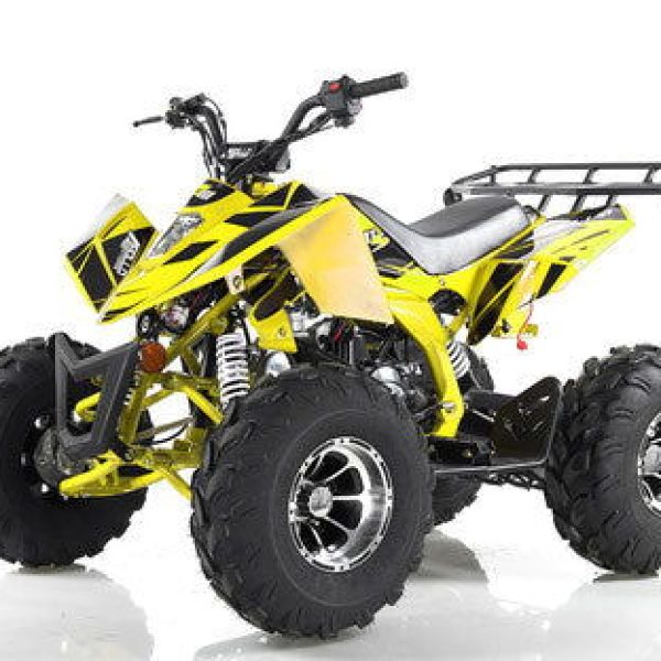 Sniper DLX 125cc Sport ATV, Fully-Automatic with Reverse, Deluxe Alloy Wheels, Ages 12 and up