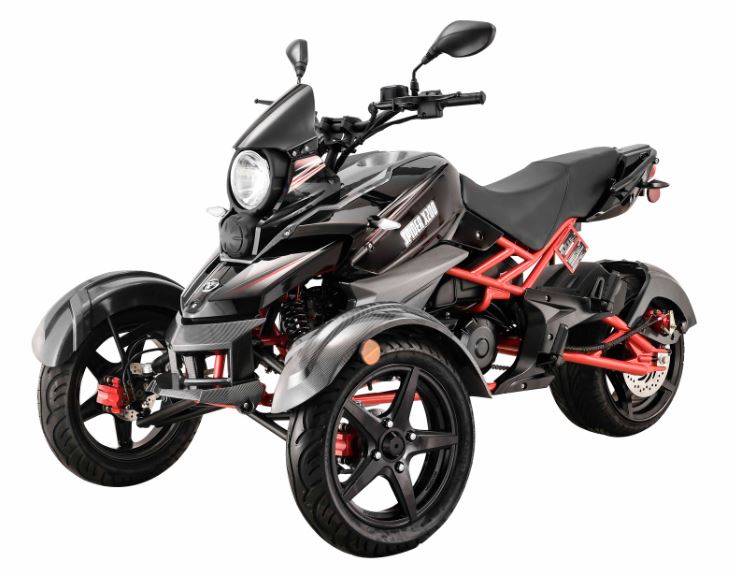 Spider X200 Trike, 3-Wheel Motorcycle, Automatic with Reverse