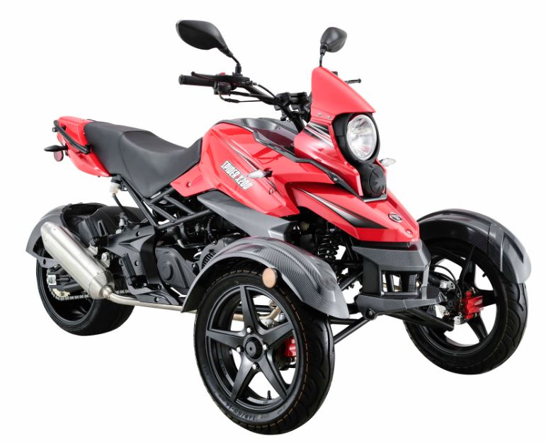 Spider X200 Trike, 3-Wheel Motorcycle, Automatic with Reverse - Image 9