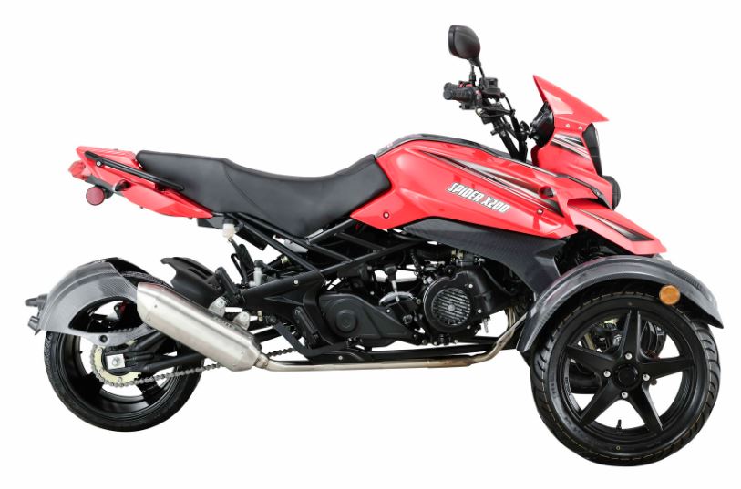 Spider X200 Trike, 3-Wheel Motorcycle, Automatic with Reverse - Image 11