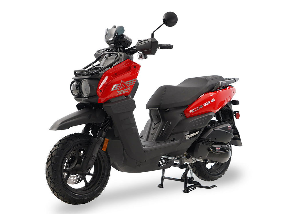 Tank 150cc Street Scooter, Automatic Shifting, Full Disc Brakes, 12 inch Wheels, LED Lights - Image 2