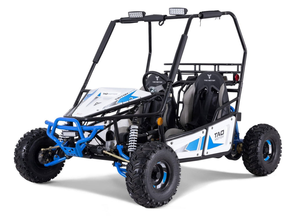 Tao Triton 125cc Kids Gas Go Kart, Electric Start, Reverse, Ages 8+