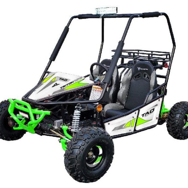 Tao Triton 125cc Kids Gas Go Kart, Electric Start, Reverse, Ages 8+