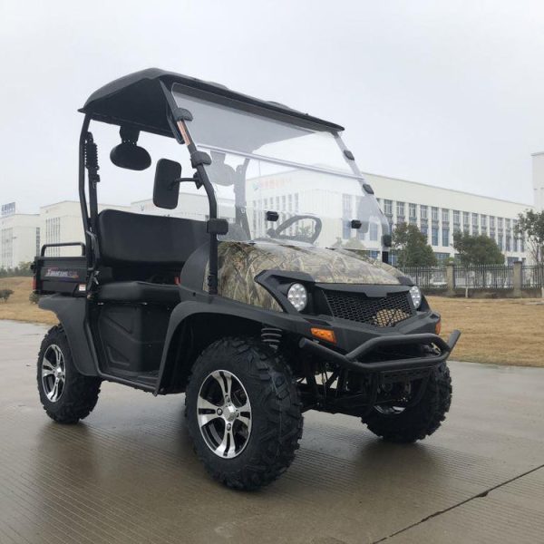TrailMaster Taurus 200U Gas UTV High/Low Gear-Golf Cart Style UTV, Alloy Wheels