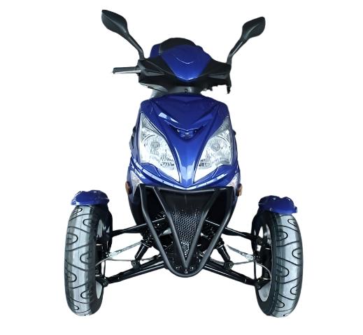 Topstar 50cc Trike, 3-Wheel Motorcycle, Automatic Shifting, Trunk, 12-inch Wheels - Image 11