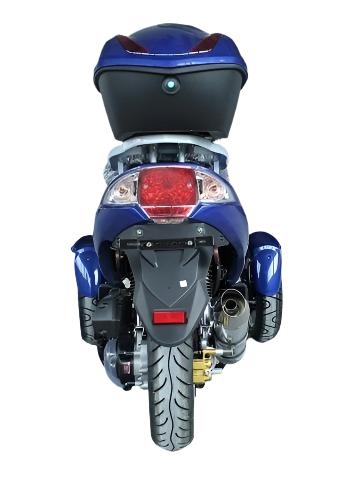 Topstar 50cc Trike, 3-Wheel Motorcycle, Automatic Shifting, Trunk, 12-inch Wheels - Image 12