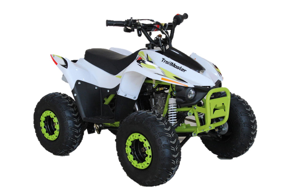TrailMaster Mini Sport N110 ATV, Automatic with Reverse, 7 inch Wheels, Ages 8 and up