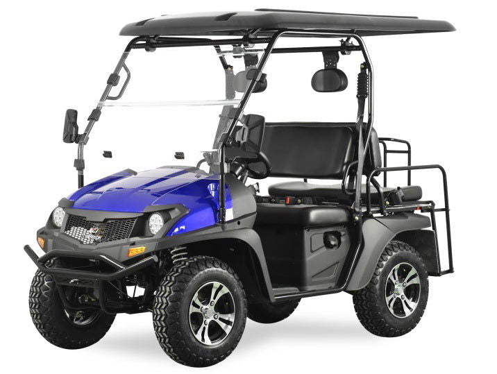 TrailMaster Taurus 200GX UTV Gas Golf Cart, Full Length Roof, 4-Seat, DOT Approved - Image 2