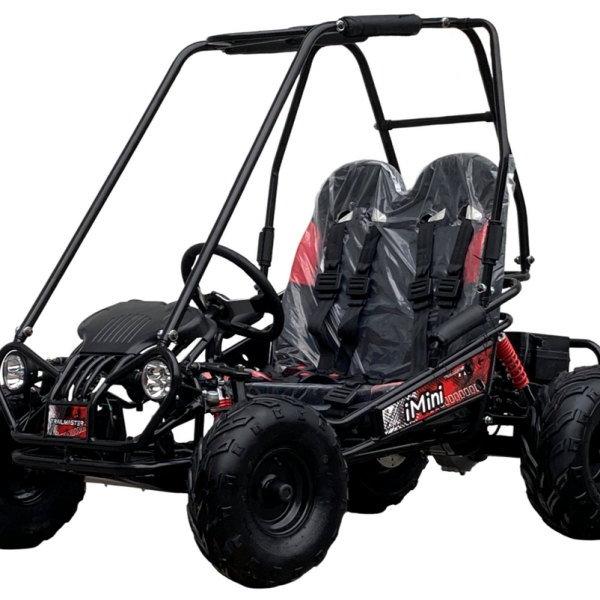 TrailMaster iMini Kids Electric Go Kart, Reverse, 48V, 2-Speed, Ages 4-9