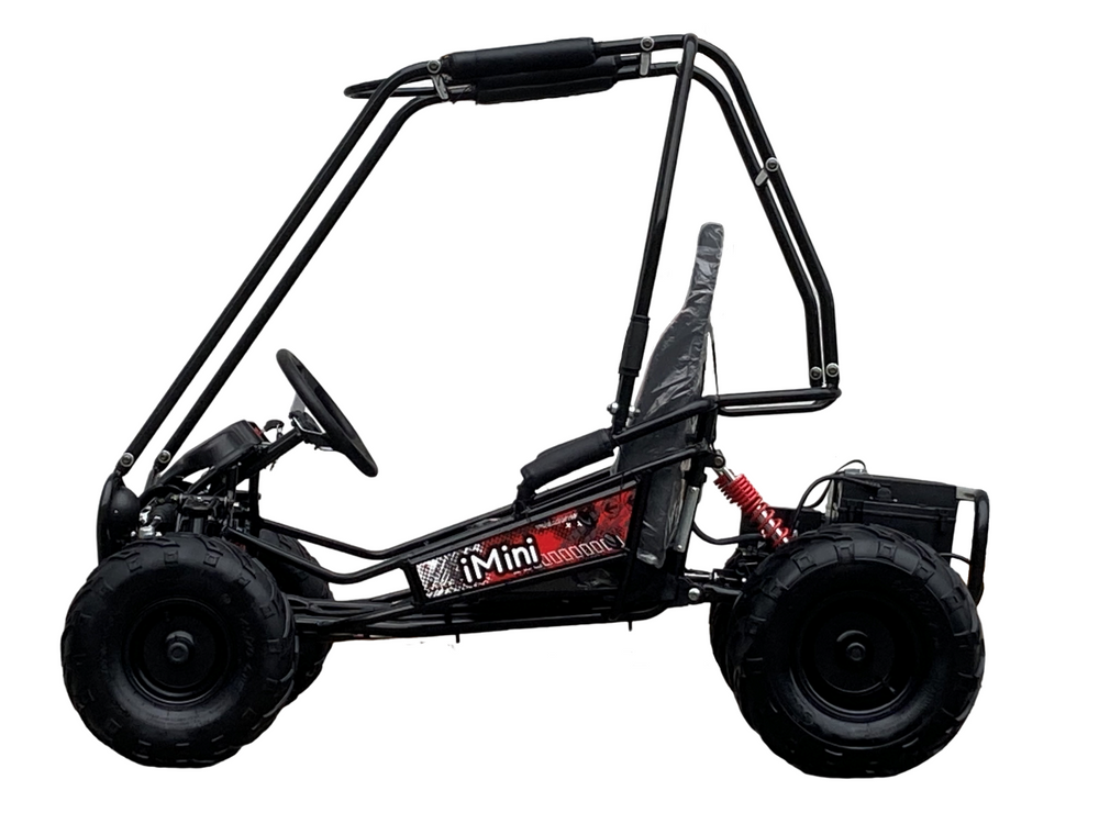 TrailMaster iMini Kids Electric Go Kart, Reverse, 48v, 2-speed settings, Kids Ages 4-9 - Image 3