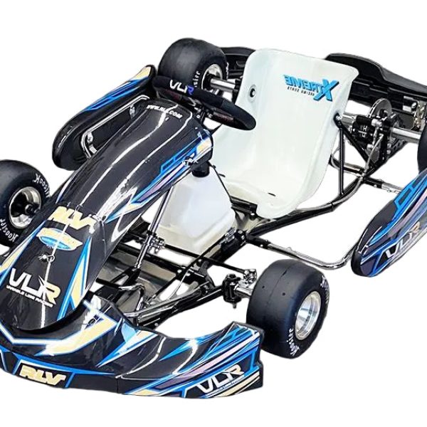 VLR Emerald Adult Race Kart, Briggs LO206 Engine, Hilliard Flame Clutch, Hoosier R80 Tires