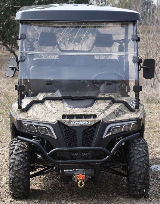Victory 450 Gas Golf Cart, Electronic Fuel Injection, 4WD, Automatic with Reverse, Deluxe Alloy Wheels, Front Winch, Windshield - Image 2