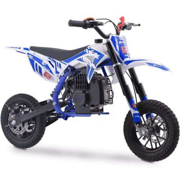 Villain Kids Gas Dirt Bike, 52cc 2-Stroke, Ages 6 and up