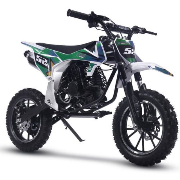Warrior Kids Gas Dirt Bike, 52cc 2-Stroke, Ages 6 and up